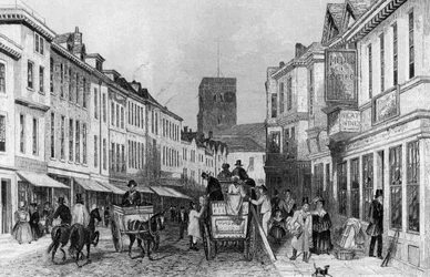 Dartford, Kent, vers 1830
